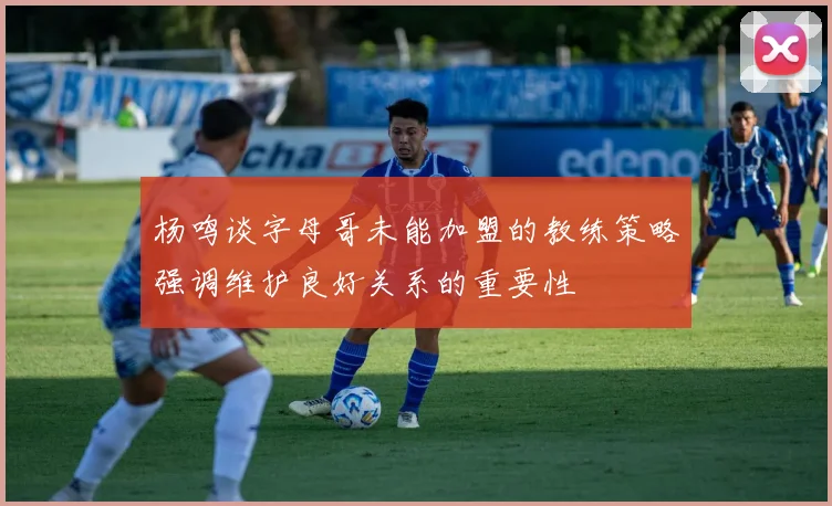 杨鸣谈字母哥未能加盟的教练策略强调维护良好关系的重要性