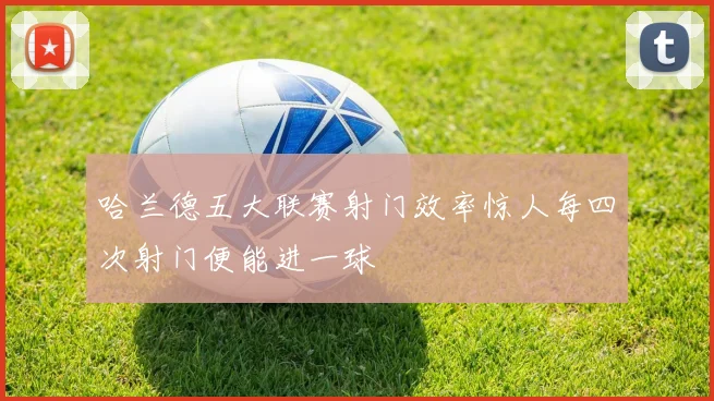 哈兰德五大联赛射门效率惊人每四次射门便能进一球