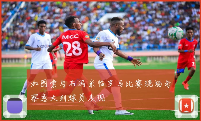 加图索与布冯亲临罗马比赛现场考察意大利球员表现